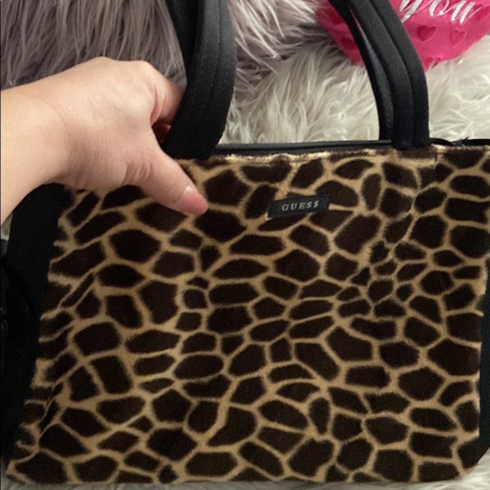 GUESS Leopard print handbag $45.00